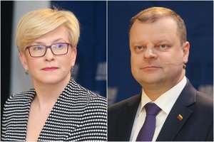 Akistatoje su I. Šimonyte S. Skvernelis užsiminė apie galimas savo įpėdinio kandidatūras