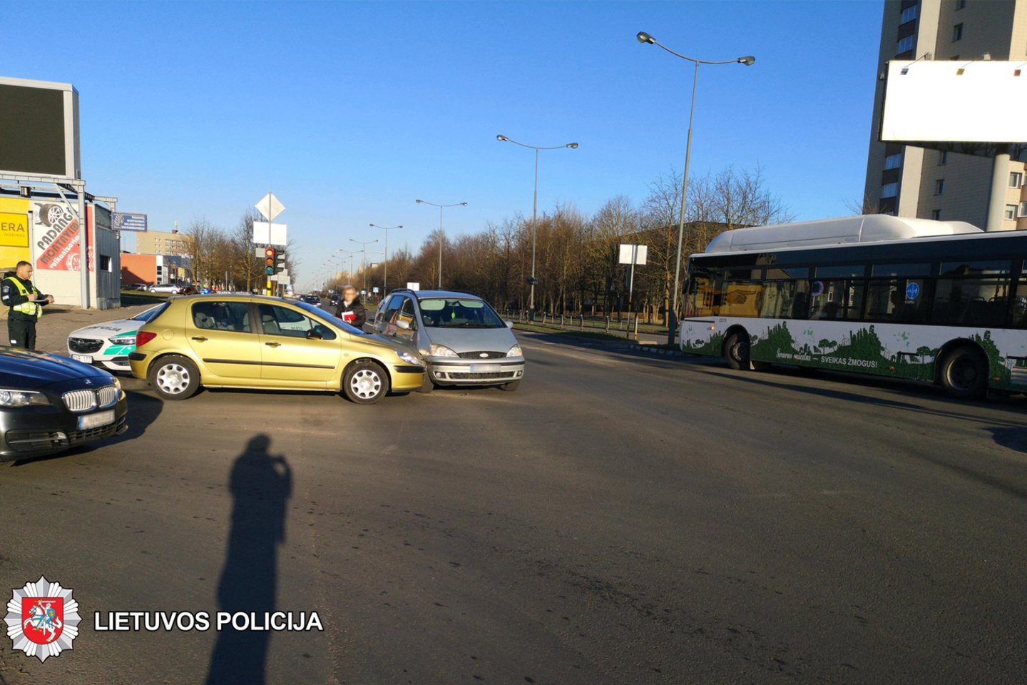 Panevėžio policija ieško šios avarijos liudininkų.