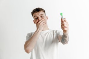 Vyrui atliktas nėštumo testas gali atskleisti baisią ligą