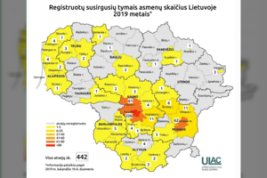 Susirgimų tymais kasdien registruojama vis naujose šalies savivaldybėse