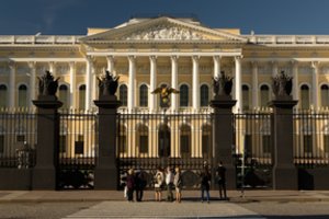 Kaip benamiai vogė skulptūrą iš Rusų muziejaus Sankt Peterburge