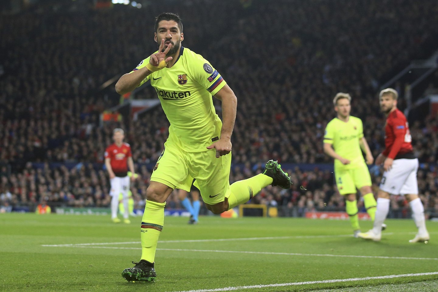 „Barcelona“ įveikė „Manchester United“<br> AP nuotr.