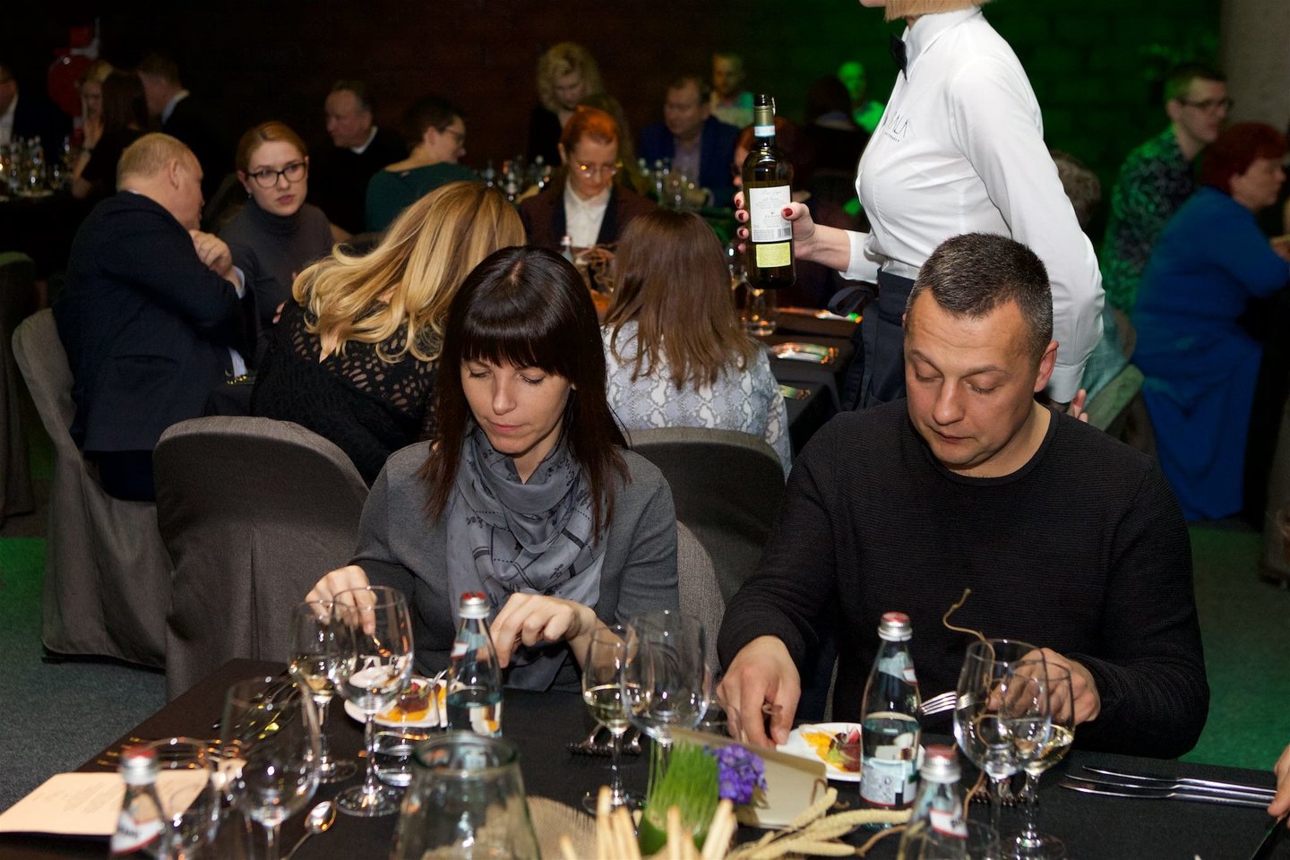 „Gero skonio“ klubo svečiai buvo sukviesti į pačioje Kauno širdyje, Nemuno saloje, įsikūrusį stilingą restoraną „Sala“. <br>„Gero skonio“ nuotr.