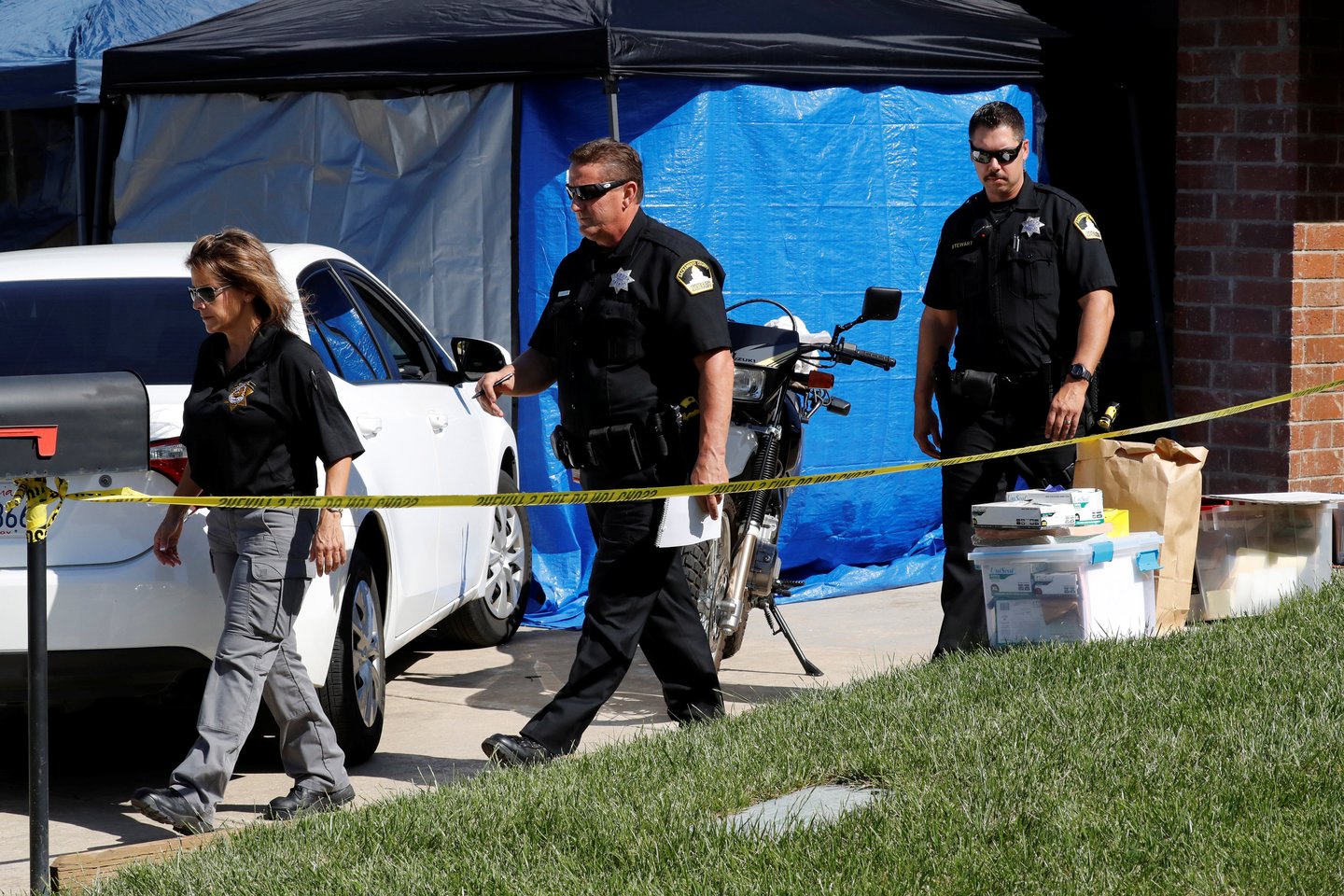 Kalifornijos valstijos prokurorai paskelbė, kad įtariamam „Auksinės valstijos žudikui“, jeigu bus pripažintas kaltu, sieks paskirti mirties bausmę.<br> Reuters/Scanpix nuotr.