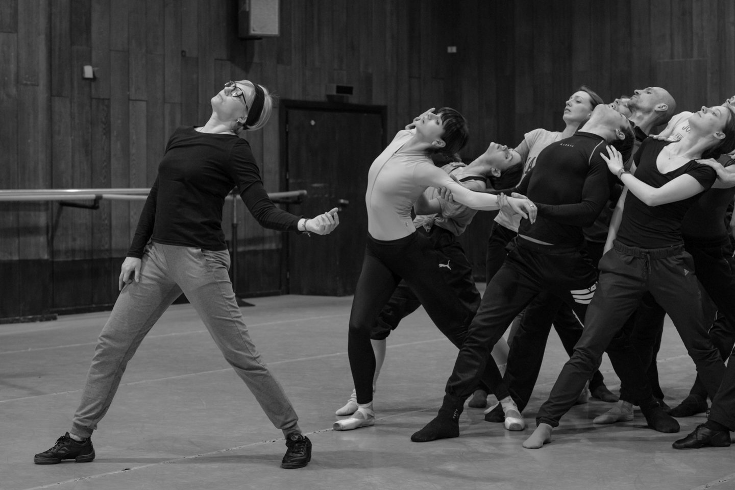 Baletų triptiko „Pradžioje nebuvo nieko“ repeticija.<br> M.Aleksos nuotr. 