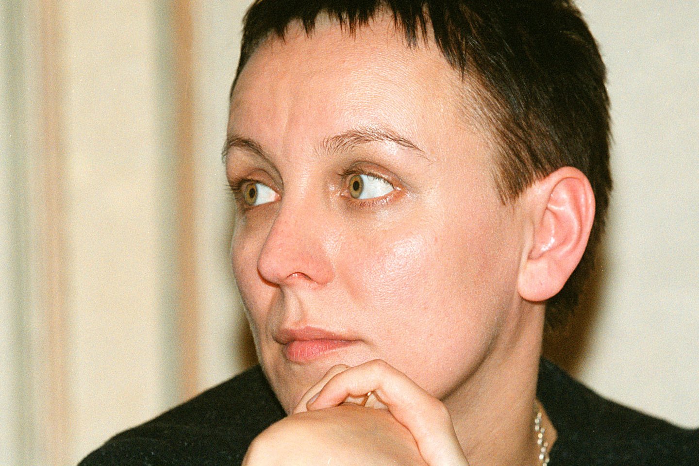  Lenkų rašytoja Olga Tokarczuk.<br> P.Lileikio nuotr.