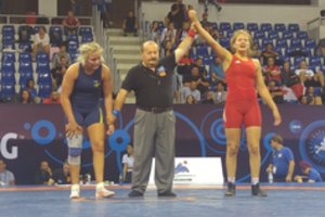 Lietuvos imtynininkėms Europos čempionate medalių iškovoti nepavyko 