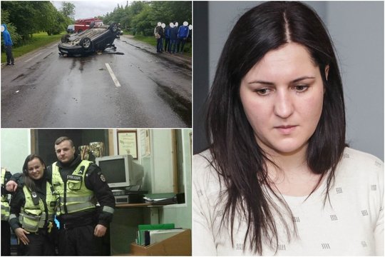 Kraupi girto patrulio avarija purvo purslais paženklino ir kolegas: nuteista jį dangsčiusi tyrėja