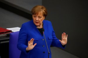 A. Merkel nori išsaugoti „Normandijos formatą“ ir Minsko derybų procesą