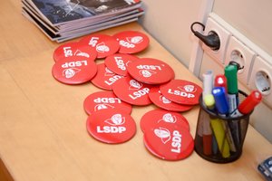 Vilniaus socialdemokratams vadovaus A. Pieniuta, Kauno – Ž. Garšva