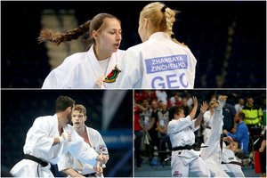 Pirmąją Europos karatė čempionato dieną – du titulai Lietuvos atstovams