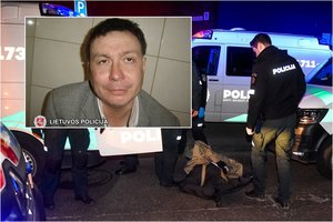 Žmones su peiliu parduotuvėje puolusio vyro tapatybė pagaliau nustatyta