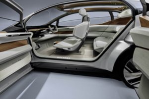 „Audi“ pristatė ateities miesto elektromobilį: jo salone – neįprastas ekologiškas patobulinimas