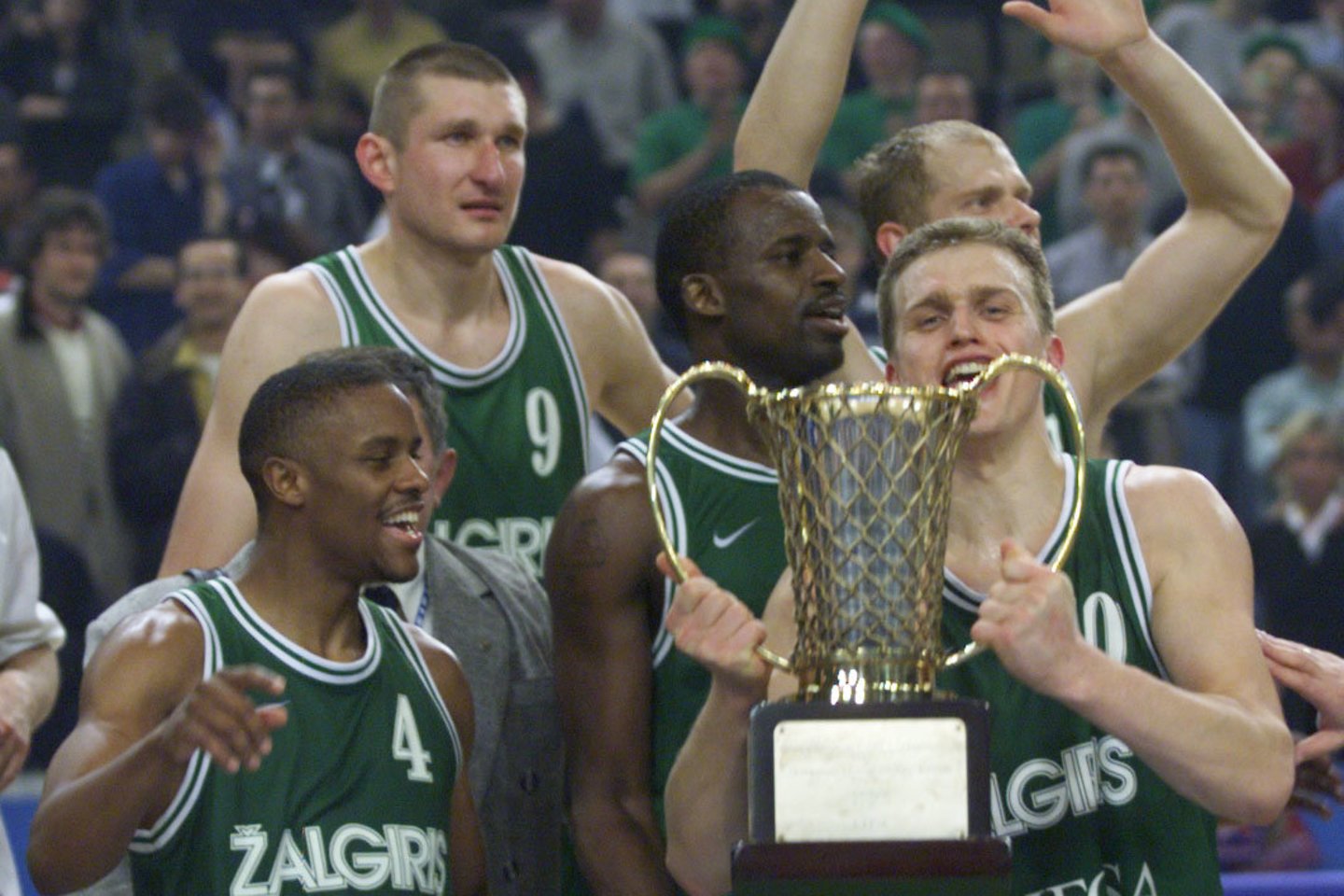 T.Edney įsitikinęs, kad „Žalgiris“ nebūtų tapęs stipriausiu Europoje, jei ne ištikimi sirgaliai.<br>LR nuotr.