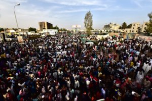 Sudano valdžia bandė išvaikyti sėdimąjį streiką