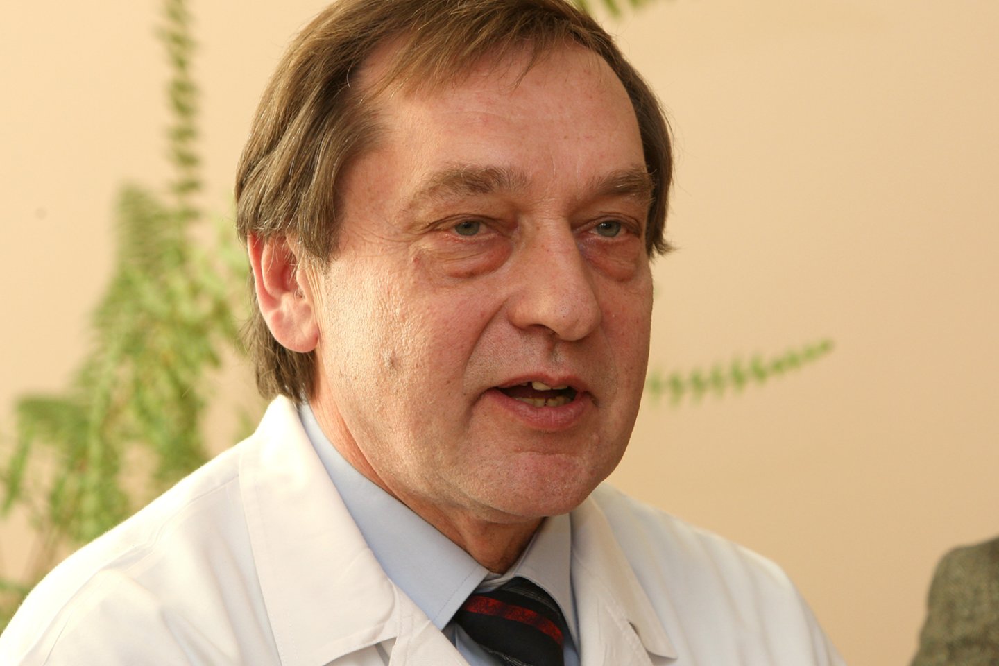 Šiaulių ligoninės vaikų chirurgijos, traumatologijos ir ortopedijos centro vedėjas Povilas Venckus.<br>G.Šiupario nuotr.