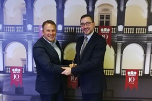 Nacionalinio muziejaus LDK valdovų rūmų vadovas dr. Vydas Dolinskas tęsia darbą