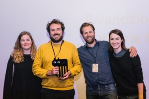 BLON festivalyje įteiktas apdovanojimas už geriausią trumpo metro animacinį filmą