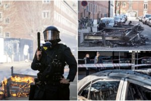 Kopenhagoje migrantų rajone kilo riaušės: į policiją skriejo akmenys, sulaikyti 23 žmonės