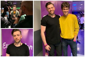 Jurijus Veklenko – apie finalinį pasirodymą ir favoritą „Eurovizijoje“