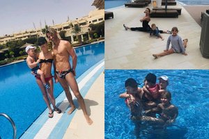 Per šeimos atostogas 39-erių Edita Daniūtė pritrenkė pasakiška figūra