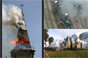 Po gaisro Paryžiuje ugniagesiai atskleidė, kodėl dažniausiai dega bažnyčios