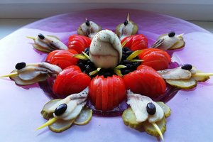 Papuoškite stalą marmuriniu kiaušiniu – gardu, šventiška ir traukia akį