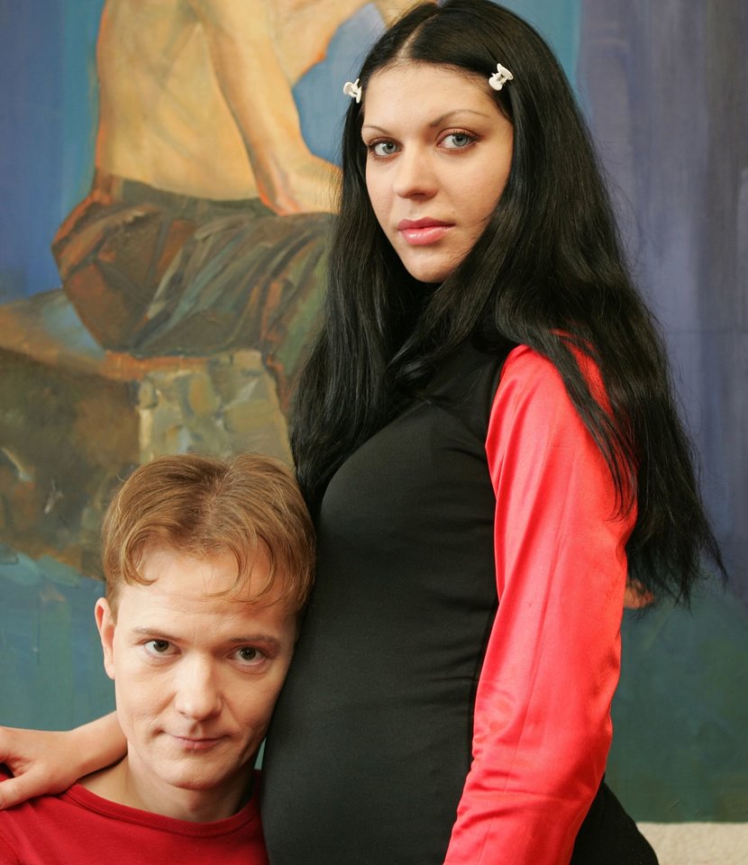  Su žmona Daiva 2005 m.<br>  M.Požerskytės nuotr.