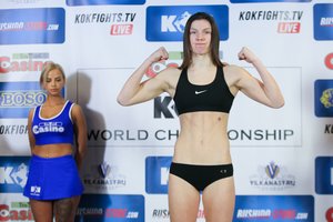 Jaunoji MMA kovotoja E. Kareckaitė nekantrauja žengti į narvą