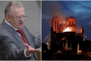 V. Žirinovskis paragino rusus verčiau rūpintis cerkvėmis, o ne Paryžiaus Dievo Motinos katedra