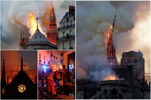 Apraudant Dievo Motinos katedrą visoje Prancūzijoje suskambo bažnyčių varpai