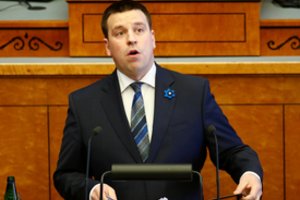 Estijos parlamentas suteikė premjerui J. Ratas įgaliojimus formuoti naują vyriausybę
