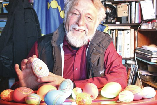 Pamačius palangiškio sukurtus margučius daugeliui atvimpa žandikaulis