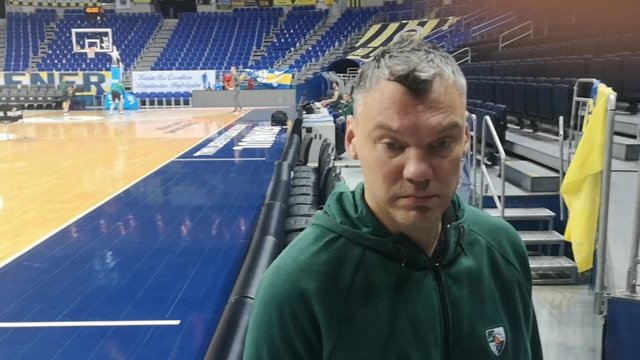 Šarūnas Jasikevičius apie pralaimėjimą: „Mūsų galvos buvo kažkur kitur“