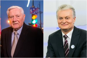 V. Adamkus atskleidė, kad savo balsą prezidento rinkimuose atiduos G. Nausėdai