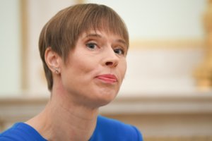 Estijos prezidentė K. Kaljulaid: susitikimas su V. Putinu buvo „labai geras“
