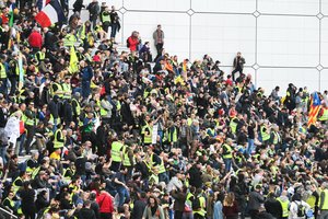 Prancūzų „geltonųjų liemenių“ protestuotojams uždrausta artintis prie Paryžiaus katedros