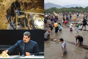 Išgyventi liko paskutinė viltis – vos alsuojanti Venesuela griebėsi šiaudo