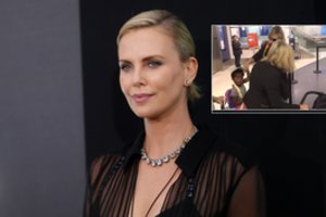 Nors įsivaikino berniuką, Charlize Theron jį puošia tik mergaitiškai