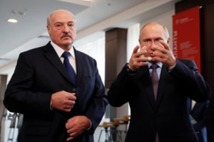 A. Lukašenka: Astravo AE kaina gali mažėti iki 7 mlrd. dolerių, V. Putinas nesužavėtas
