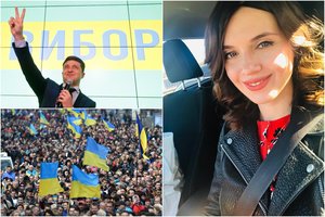 Ukrainos žurnalistė: „Esu įsitikinusi, kad iki kadencijos pabaigos V. Zelenskis neišbus“