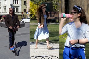 Vilniaus gatvės stilius: saulė laukan pakvietė ir romantiškąją poetę Indrę Valantinaitę