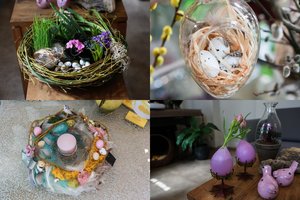 Dekoratorės pataria, kaip papuošti namų erdves prieš Velykas