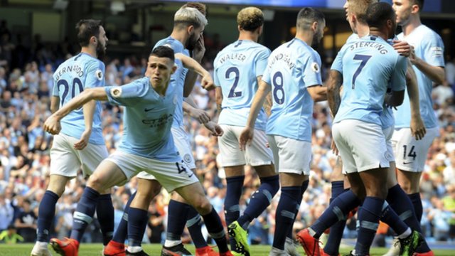 Iš Čempionų lygos išstumtas „Manchester City“ tapo Anglijos čempionato lyderiu