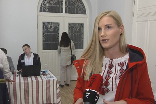 Ukrainos prezidentą renkantys Lietuvoje gyvenantys ukrainiečiai pasiuntė žinią 