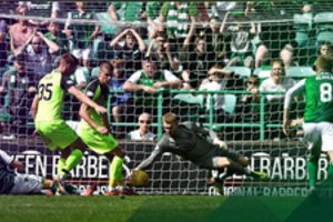 „Hibernian“ su V. Slivka sustabdė Škotijos pirmenybių lyderį „Celtic“