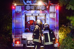 Sulaikytas ūkinį pastatą su ožkomis galimai padegęs vyras