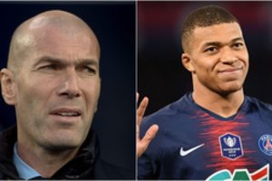 Įvarčių rekordą pakartojęs K. Mbappe tarė „ne“ „Real“ treniruojamai futbolo legendai