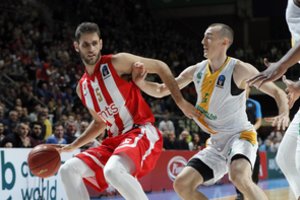 Serbai grįžta į Eurolygą: skandalu pasibaigusiame Adrijos lygos finale triumfavo „Crvena Zvezda“