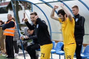 A lygos pirmojo rato pabaigoje driokstelėjo „Palanga“, favoritai atsidūrė įprastose pozicijose